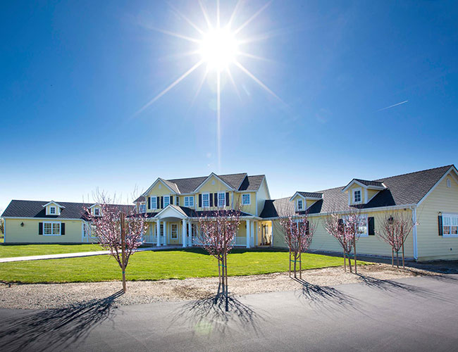 Residential architecture exterior